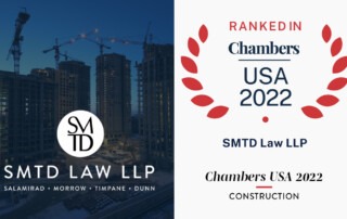 SMTD Law Named by Chambers and Partners USA 2022 California Construction Law Firm