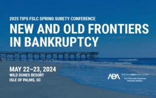 SMTD Law LLP attending 2025 TIPS FSLC Spring Surety Conference in Isle of Palms, South Carolina
