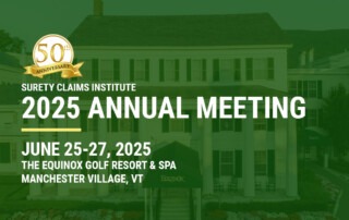 SMTD Law LLP Attending 2025 Annual Meeting of the Surety Claims Institute (SCI)
